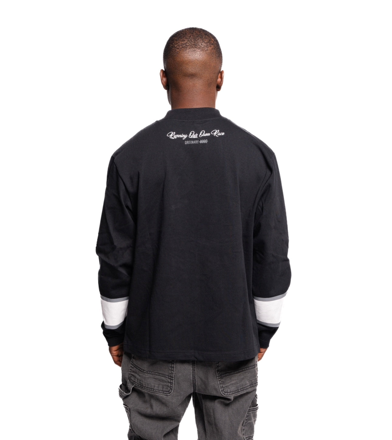 "Black" Team Longsleeve (Black/Grey)